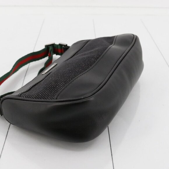 Gucci Vintage Denim Mini Web Pochette - Picture 9 of 16